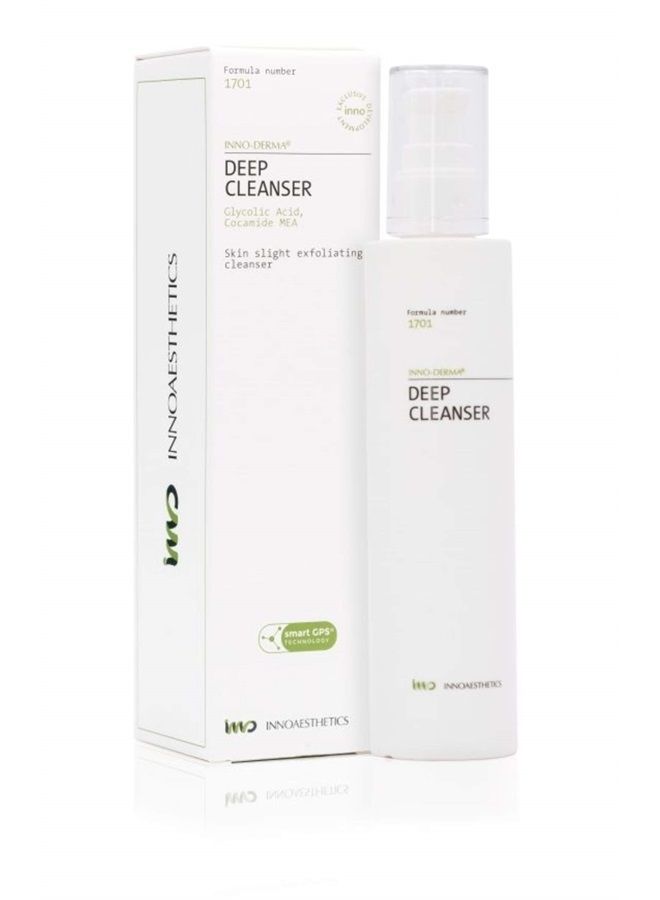 INNOAESTHETICS منظف عميق مع حمض الجليكوليك للبشرة الدهنية/المختلطة - (يعزز إنتاج الكولاجين) - Image 1