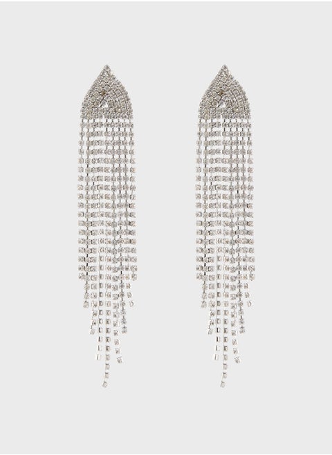 Diamante Dropearrings