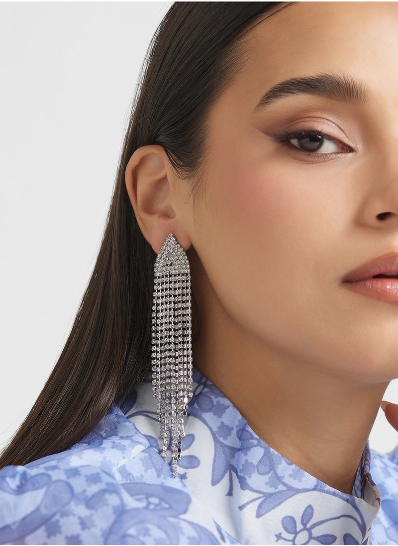Ella Limited Edition Diamante Dropearrings  - Image 3