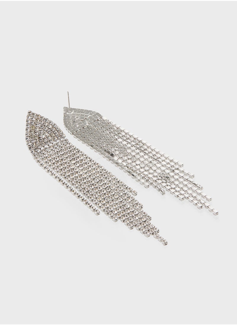 Ella Limited Edition Diamante Dropearrings  - Image 2