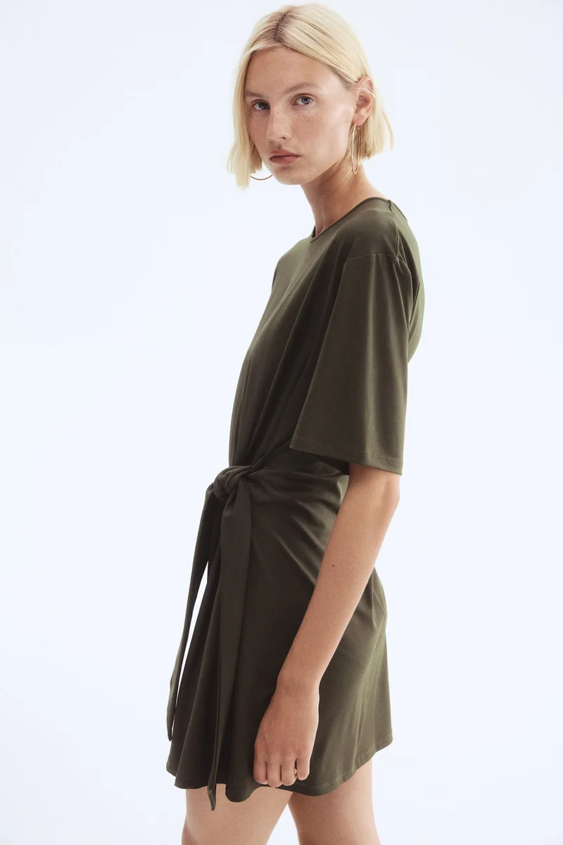 H&M Knot-detail dress