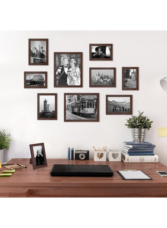 Bukela 10 Pack Picture Frames Collage Wall Décor - Image 1