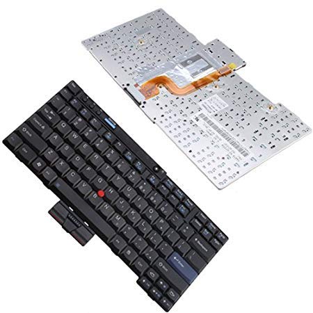 Fugen Laptop Internal Keyboard (US) for Lenovo IBM Thinkpad X200, X200S, X200SI, X200T, X201, X201I, X201S, X201T Part Number 42T3638, 42T3671, 42T3704, 42T3737, MP-89US Black - Image 3