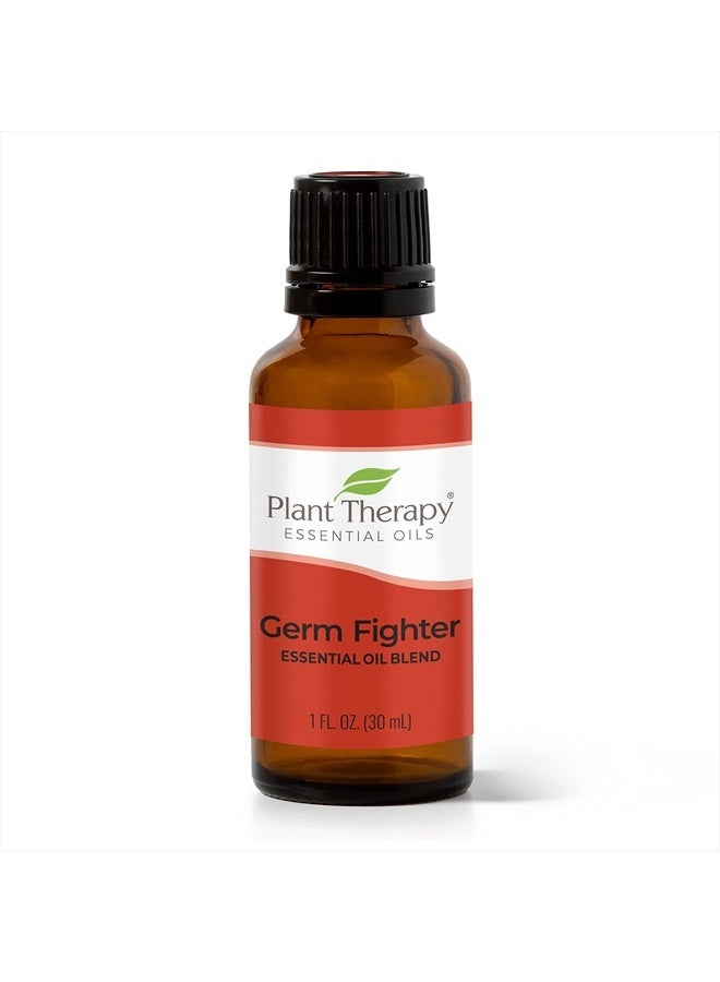 Plant Therapy Germ Fighter Essential Oil Blend 100% Pure, Undiluted, Natural Aromatherapy, Therapeutic Grade 30 mL (1 oz) - Image 1