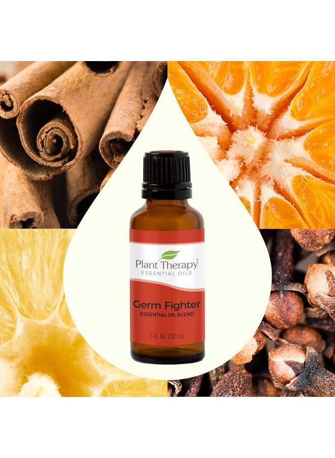 Plant Therapy Germ Fighter Essential Oil Blend 100% Pure, Undiluted, Natural Aromatherapy, Therapeutic Grade 30 mL (1 oz) - Image 3