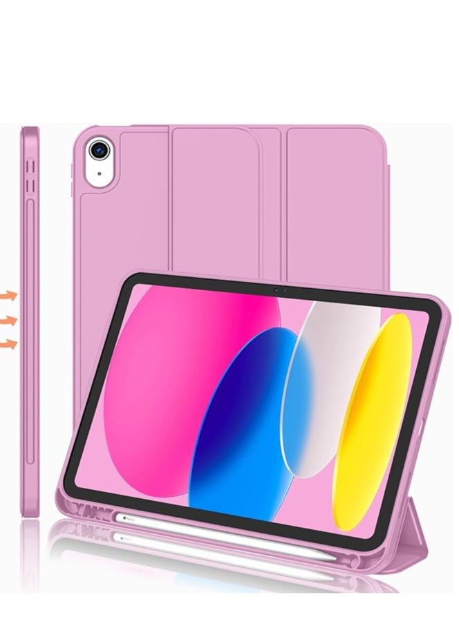 iPad Smart Case for IP 10th 2022 with Auto Sleep and Wake Feature Super Protection with a dedicated place for the pen Suitable for an iPad stand for watching movies  - Image 1