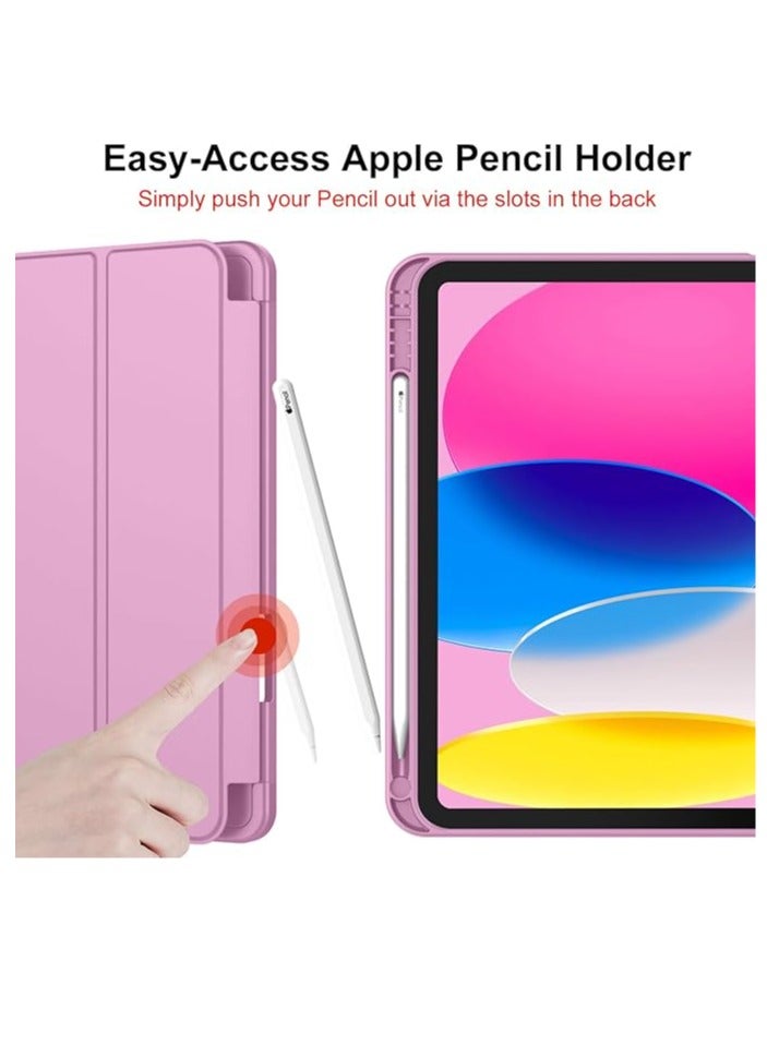 iPad Smart Case for IP 10th 2022 with Auto Sleep and Wake Feature Super Protection with a dedicated place for the pen Suitable for an iPad stand for watching movies  - Image 2
