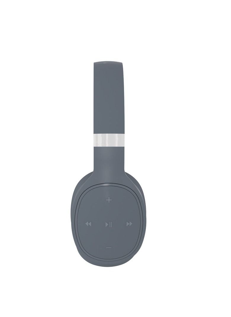 GULFLINK 500mah Bluetooth Wireless Headphones for Teens Adults Grey  - Image 2