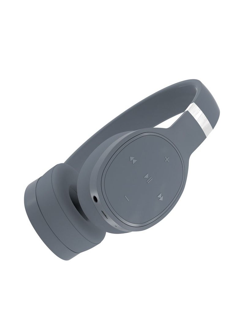 GULFLINK 500mah Bluetooth Wireless Headphones for Teens Adults Grey  - Image 5