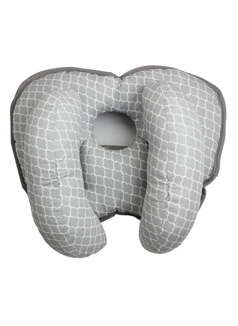 Jingke Baby Head Neck Support Pillow,Toddler Sleeping Pillow Headrest-Grey - Image 1
