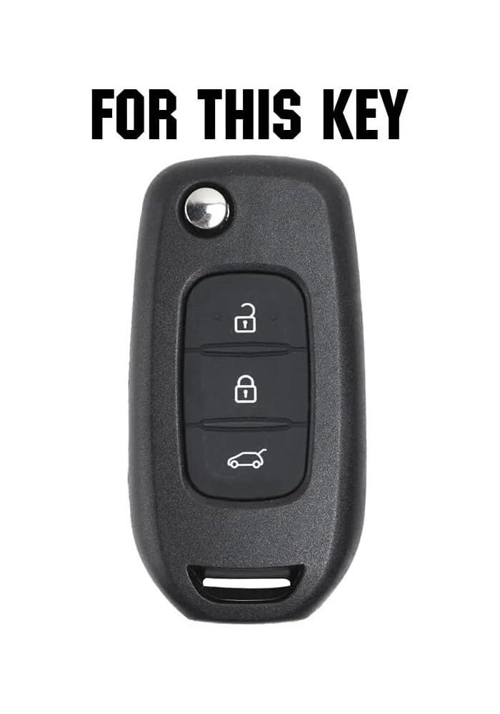 QASULER 3 Button Silicone Car Key Fob Case - Image 2
