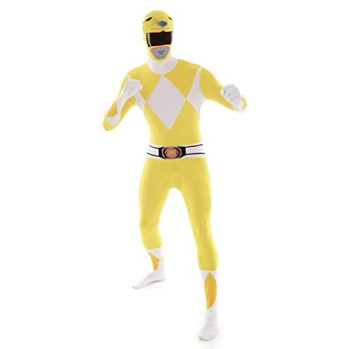Morphsuits Men's Power Rangers, Yellow, Large - Image 1