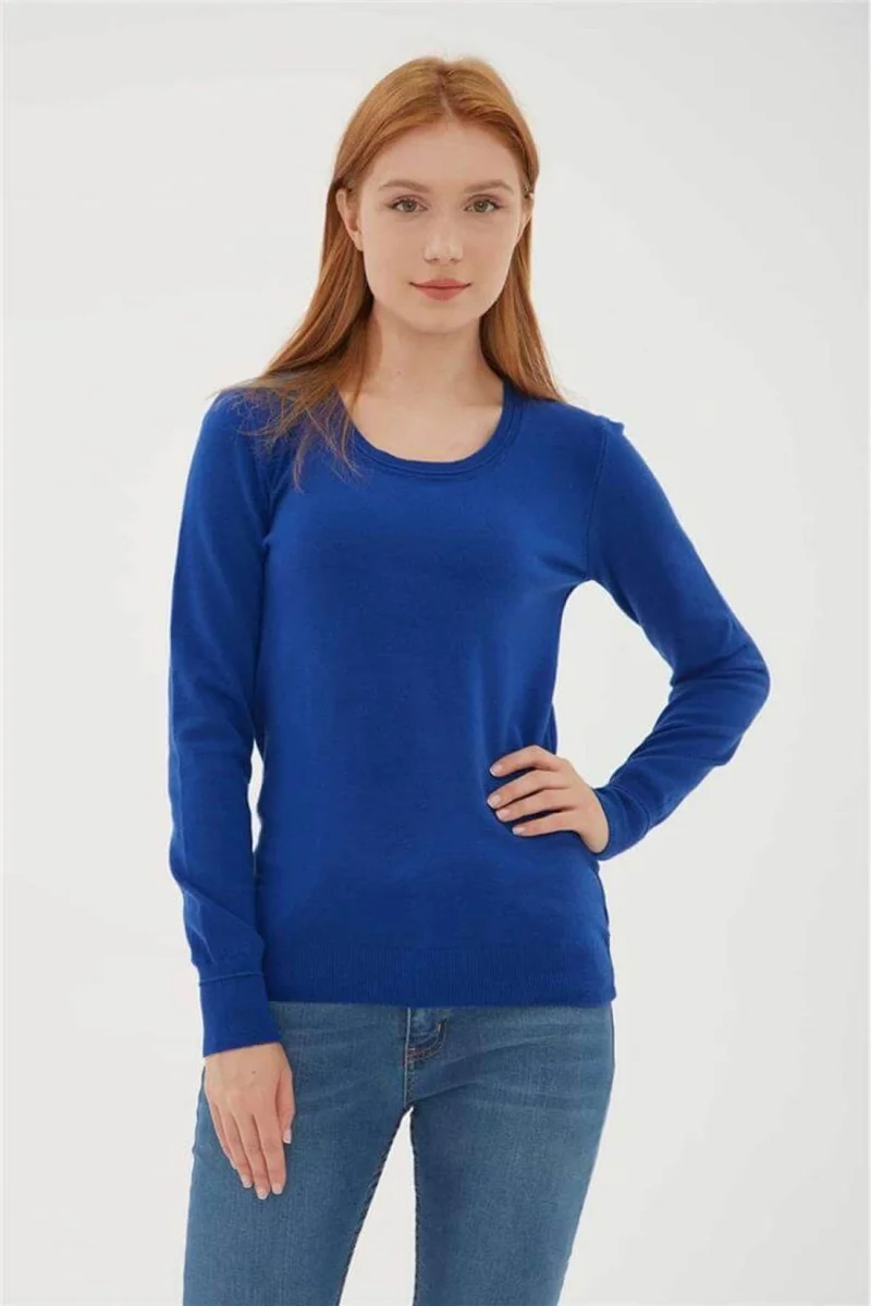 فاشن فريندز 24K0779K1 Women's U Neck Sweater