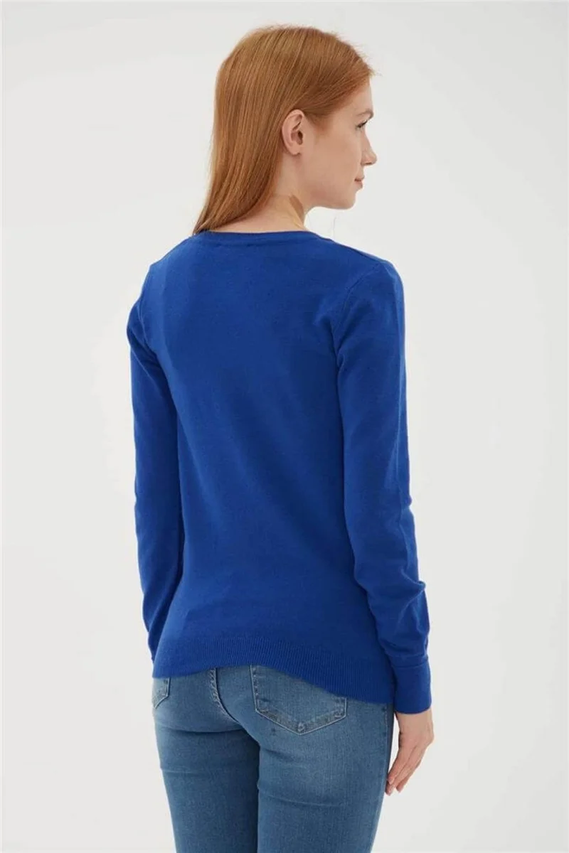 فاشن فريندز 24K0779K1 Women's U Neck Sweater