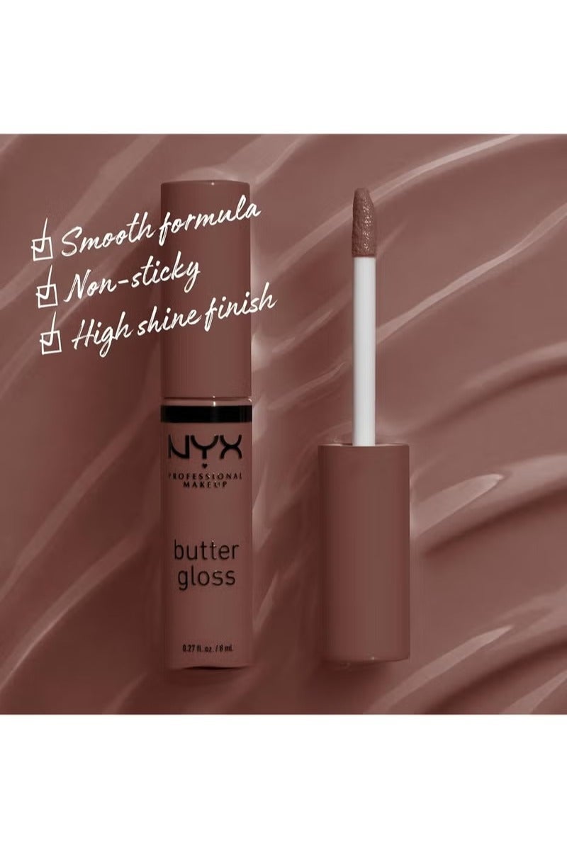 NYX PROFESSIONAL MAKEUP Butter Lip Gloss - Ginger Snap (Chocolate Brown) - Image 2