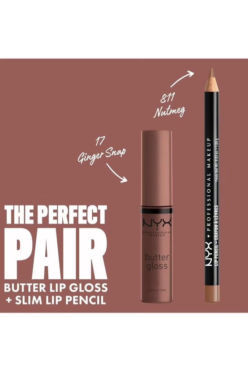 NYX PROFESSIONAL MAKEUP Butter Lip Gloss - Ginger Snap (Chocolate Brown) - Image 4