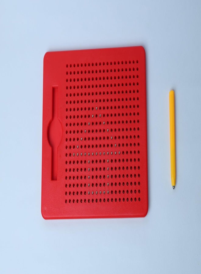 Magnetic Drawing Board for Kids - Drawing Pad with Stylus Pen & 380 Magnetic Beads | Reusable Mess-Free Magnetic Doodle Pad|Drawing Board for Toddlers Boys & Girls of 3+ Years - Image 4
