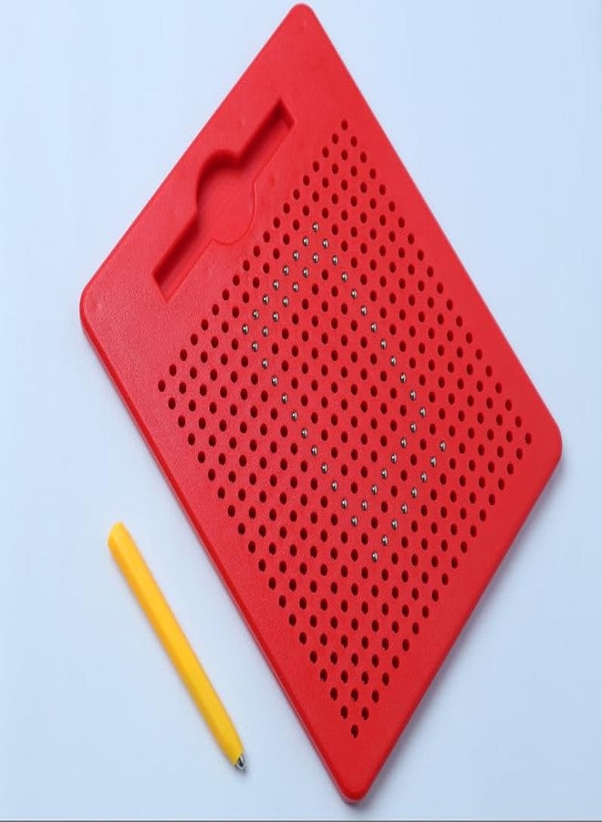 Magnetic Drawing Board for Kids - Drawing Pad with Stylus Pen & 380 Magnetic Beads | Reusable Mess-Free Magnetic Doodle Pad|Drawing Board for Toddlers Boys & Girls of 3+ Years - Image 5
