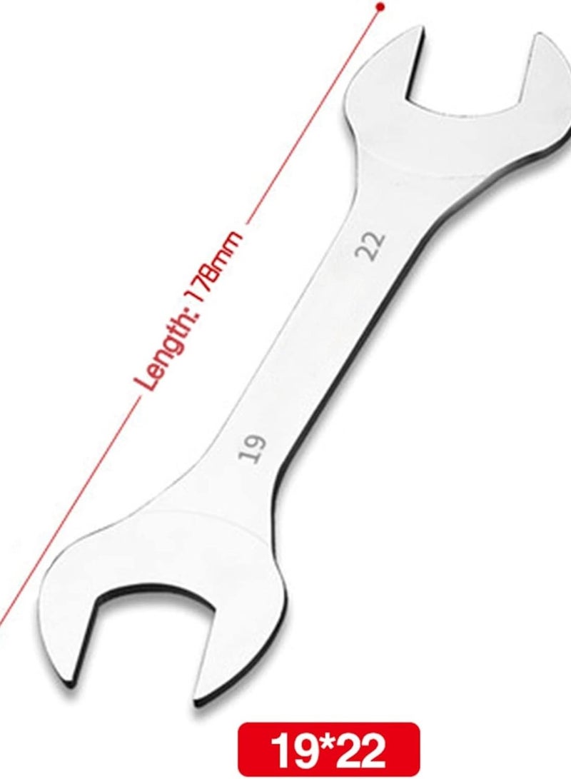 GGOOT Hardware Tools Open-end Spanners Super Thin Open End Wrench Metric Car Bicycle Repair Tool Ultra Thin Double Ended 19mm*22mm Wrench  - Image 2