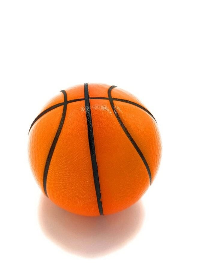Generic Stress Ball 5cm Basketball for Adults and Kids, Stress Relief Ball Fidget Toy, Anti Stress Sensory Ball Squeeze Toy for Boys and Girls  - Image 2