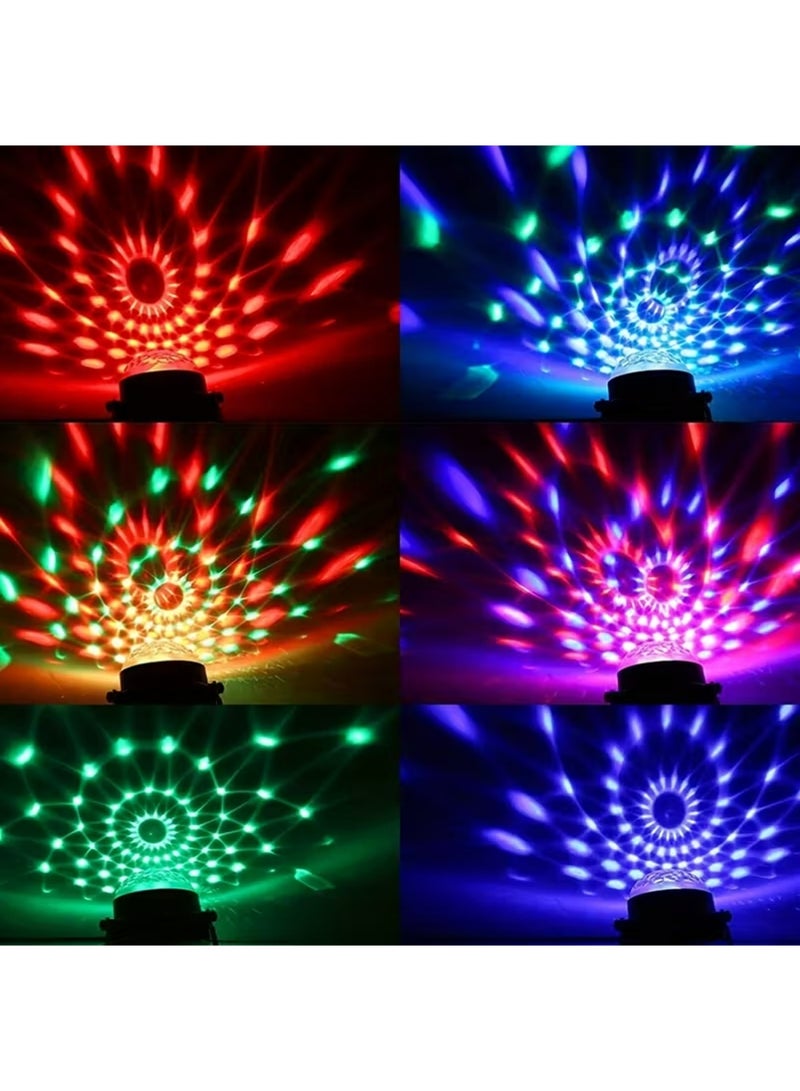 YOUGE Disco Ball Light,Party Disco Strobe Ocean Star Projector Dj Dance Light Sound Activated with Remote Control Stage Rave for Parties Birthday Wedding KTV Christmas Halloween Dancing Décor - Image 5