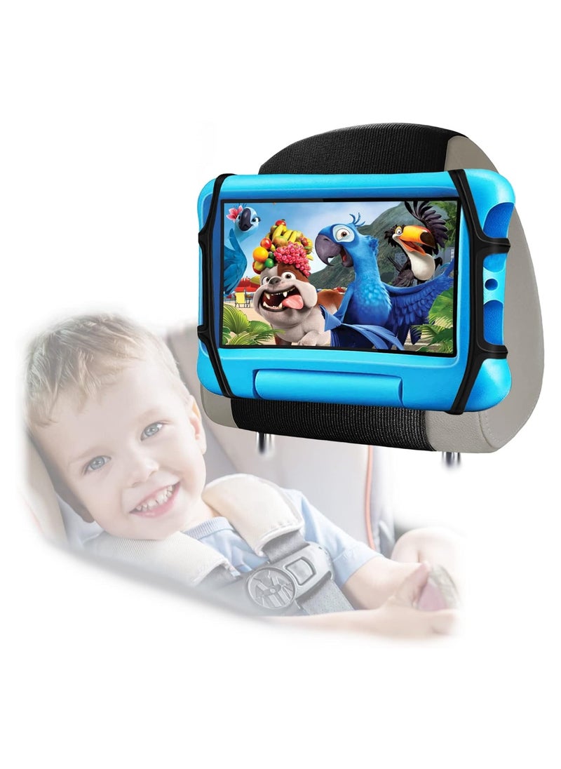 GUDOO - Tablet Holder for Car iPad Holder for Car iPad Car Holder Back Seat for Kids Car Tablet Holder for Kids Headrest Tablet Mount with Holding Net Fit All 7"~11" Devices such as iPad, Kindle, Fire HD - Image 1