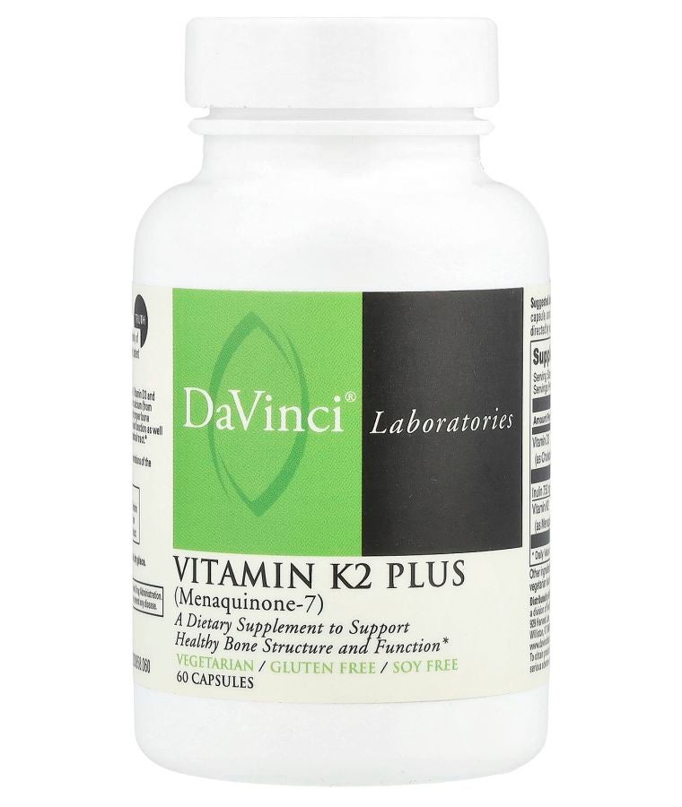 DaVinci Laboratories Vitamin K2 Plus 60 Capsules