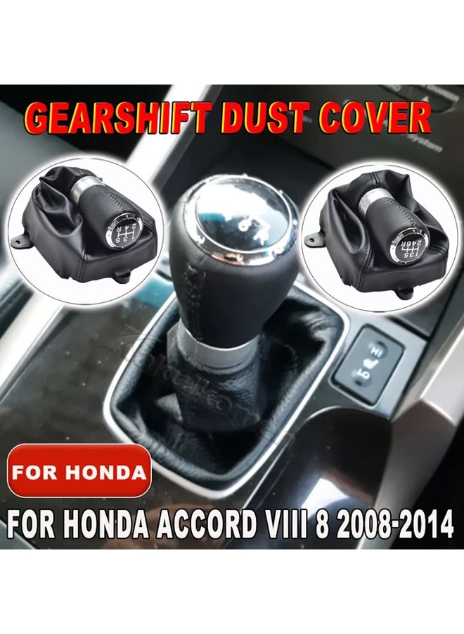 ذراع ناقل الحركة لهوندا أكورد VIII 8 MK8 2008 2014 6 سرعات يدوية رأس ذراع القير بمادة ABS تركيب سهل وظيفة قيادة ثابتة خيارات اللون الأسود والأبيض - Image 1
