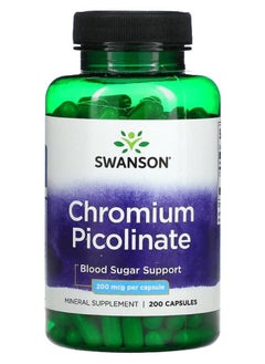 SWANSON Chromium Picolinate 200 mcg 200 Caps 