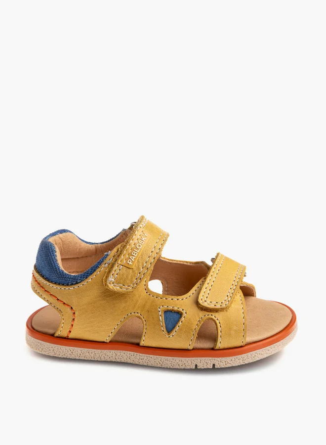 بابلوسكي Boys' Sandals with Hook and Loop Closure - 055480