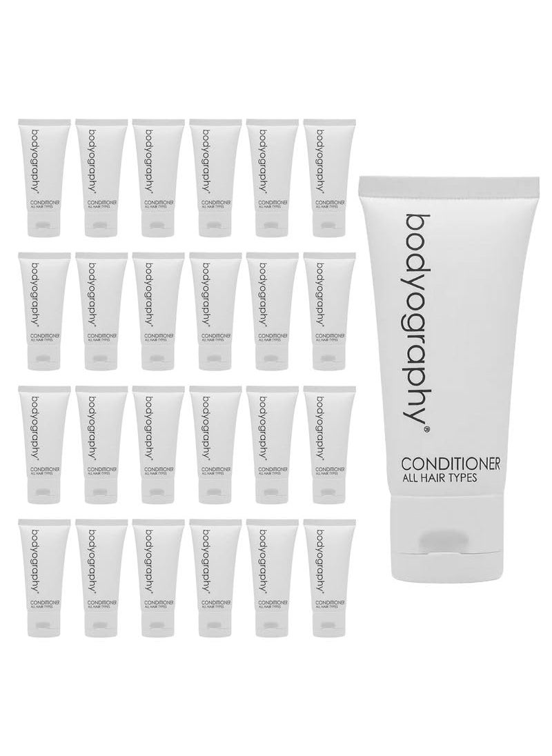 world amenities - Bodyography blanc Bulk Conditioner  14oz  Vanilla White Tea Mini Travel Size Toiletries 100 Recyclable Tube with Flip Top Cap Hotel Amenities Suitable for All Hair Types - Image 1