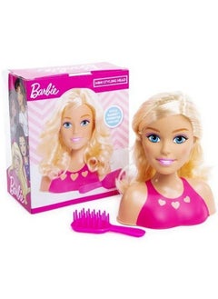 Just Play 2Pc Barbie Doll Girls Mini Styling Head Pretend Play Dress Up Set  - Image 4