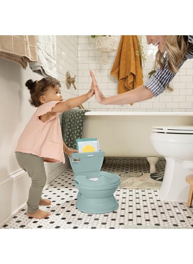 Ingenuity My Size Potty Pro in Green, Infant Potty Training Toilet - Image 4
