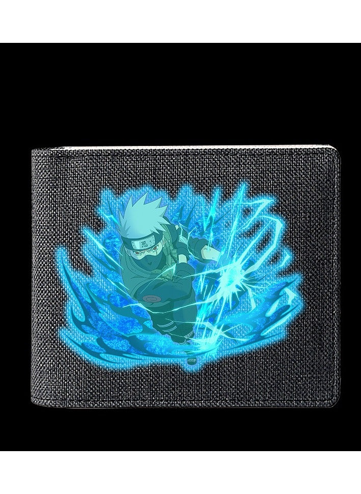 KUYING New Naruto Printed Waterproof Wallet  - Image 1