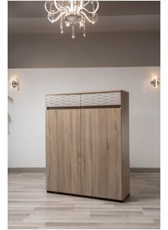 سمارت فرنتشر رف أحذية مدمج وعملية لتخزين الأحذية 100L x 123H x 35W 