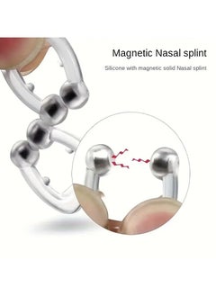 Rozino Magnetic Anti-Snoring Nose Clip Set for Men and Women, 2-Pack Silicone Snore Reduction Device  - Image 2