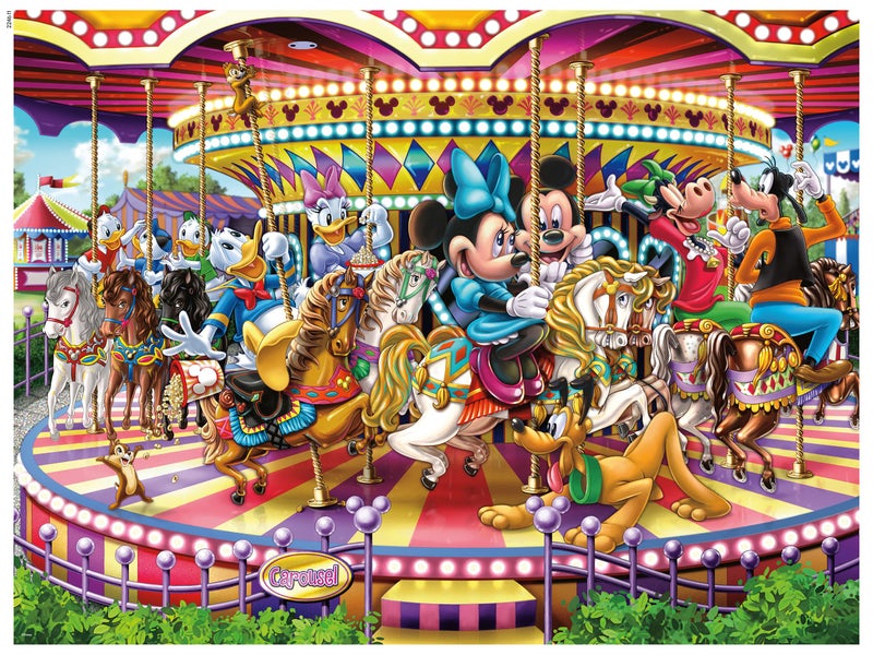 Ceaco - Disney - Carousel - Oversized 300 Piece Jigsaw Puzzle - Image 5