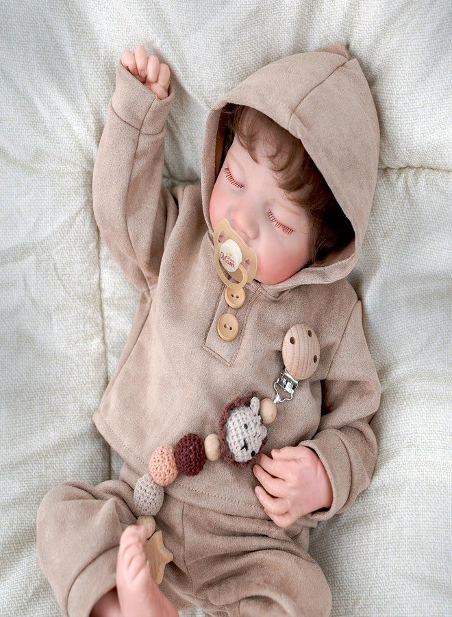 BABESIDE Lifelike Reborn Baby Dolls Boys - 17-Inch Real Baby Feeling Realistic-Newborn Baby Doll Full Body Vinyl Real Life Baby Dolls with Toy & Gift Box for Kids Age 3+ - Image 2