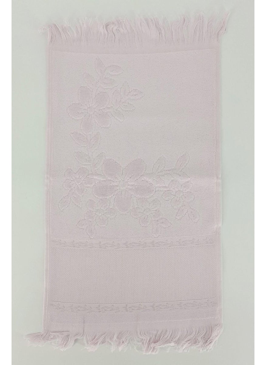 FIESTA Embroidered Towel Velvet Etamine Hollow Fringed 30X50 (12 Pieces)  - Image 5