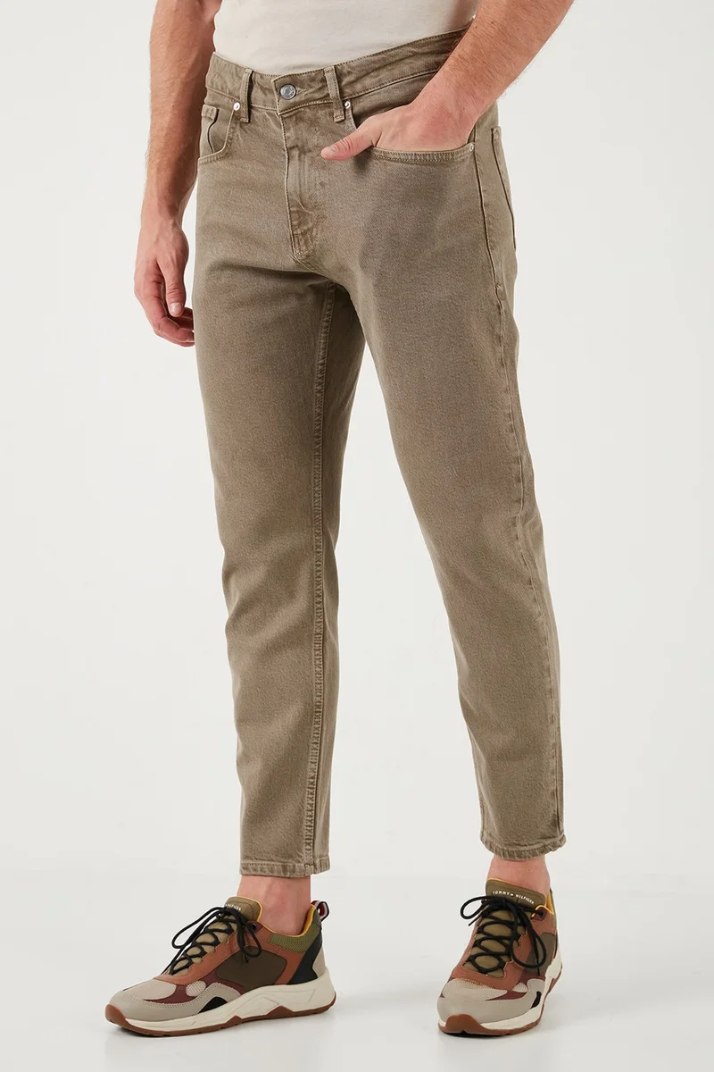 بوراتي Stretch Cotton Slim Fit Normal Waist Straight Leg Jeans Men's Jeans 15900S31MILANO