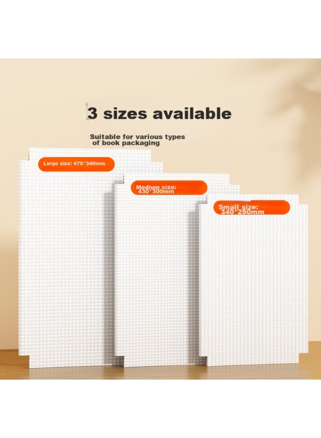 Time Science [Shiguangxue] Self-Adhesive Frosted Book Covers For 4Th Grade, Universal Set Of 31 Sheets With 30 Name Stickers, 16K Transparent Waterproof Book Film, Elementary School Textbook A4 Book Cover Protective Case - Image 2