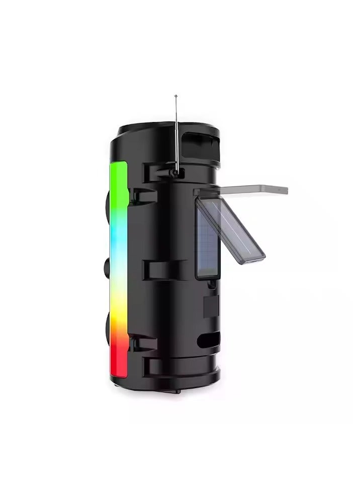 Portable Wireless Bluetooth Party Audio Sound System Led Light Speaker  - Image 4