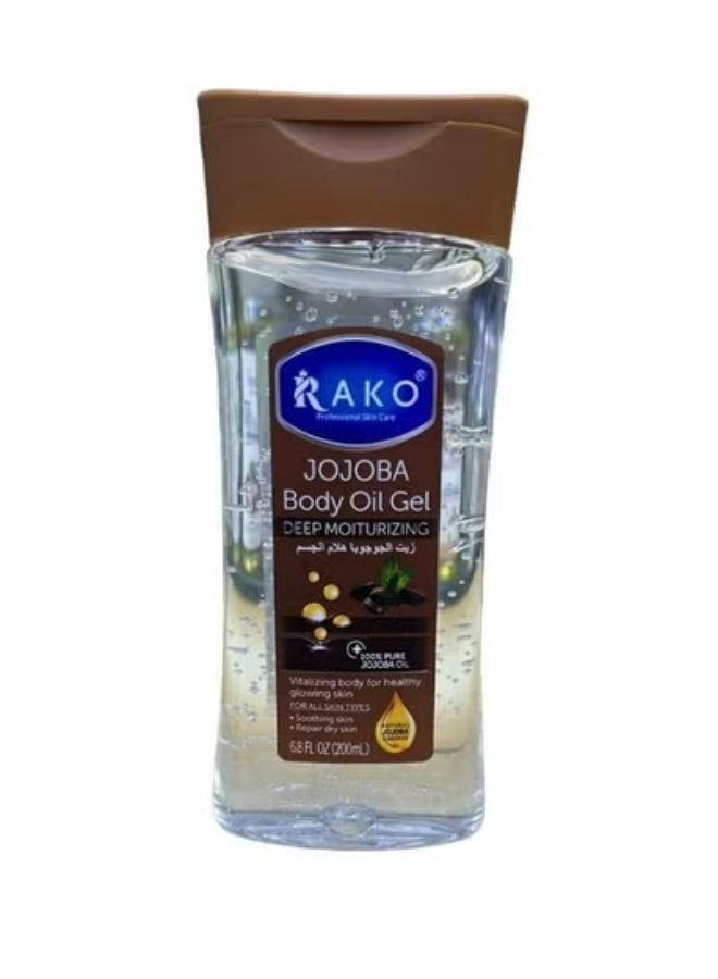 RAKO Jojoba Body Oil Gel 200 ML