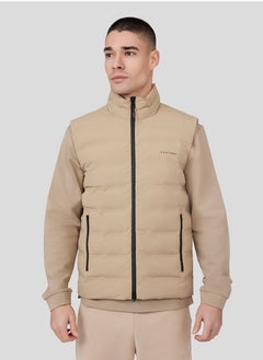CASTORE Metropolis Padded Gilet -Biscuit  - Image 4