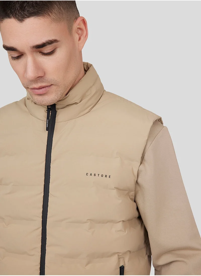 كاستور Metropolis Padded Gilet -Biscuit