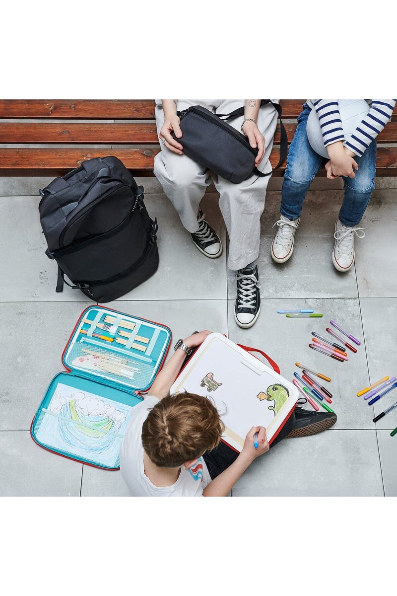 MALA MÅLA Portable drawing case, red, 35 x 27 cm - Image 4