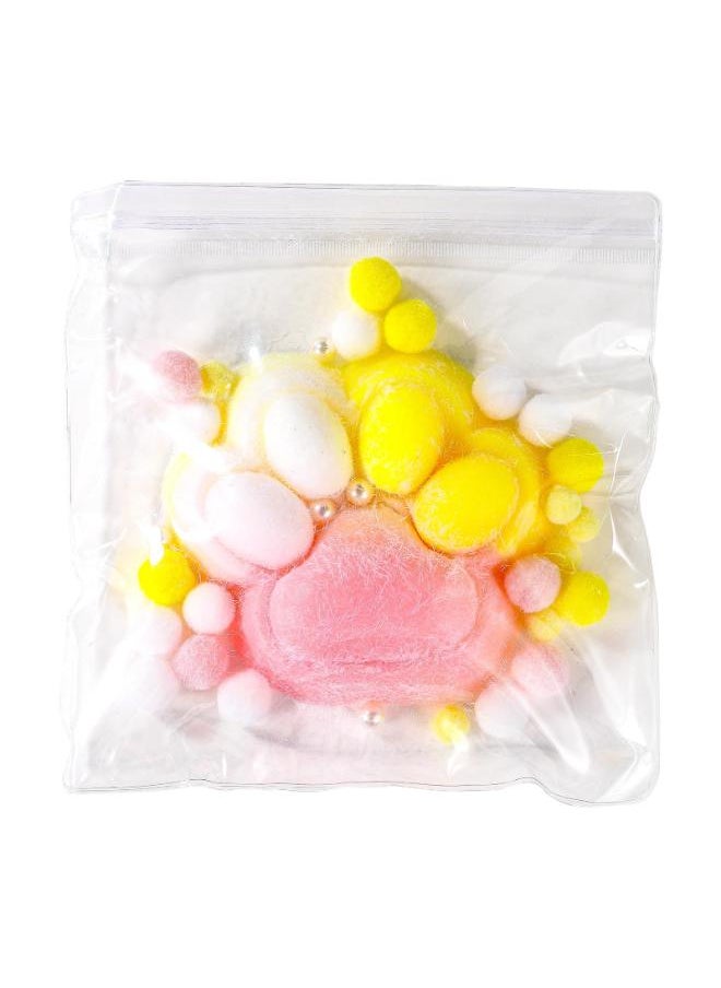 Generic Squeeze Cat Paw Toy, 12.7 cm Multicoloured Jelly Kitty Squeeze Toys, Cute Squishy Animal Toy, Funny Paw Squishy Toy for Stress Relief 