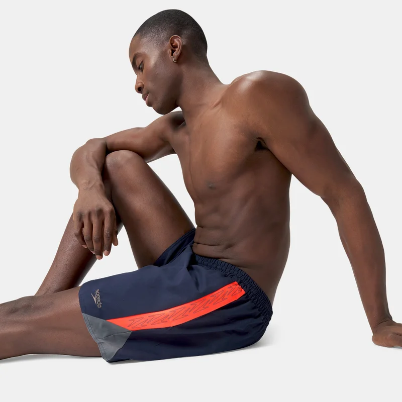 speedo Blue Men's Hyperboom Splice Swimming Shorts for Men | Best Price UAE