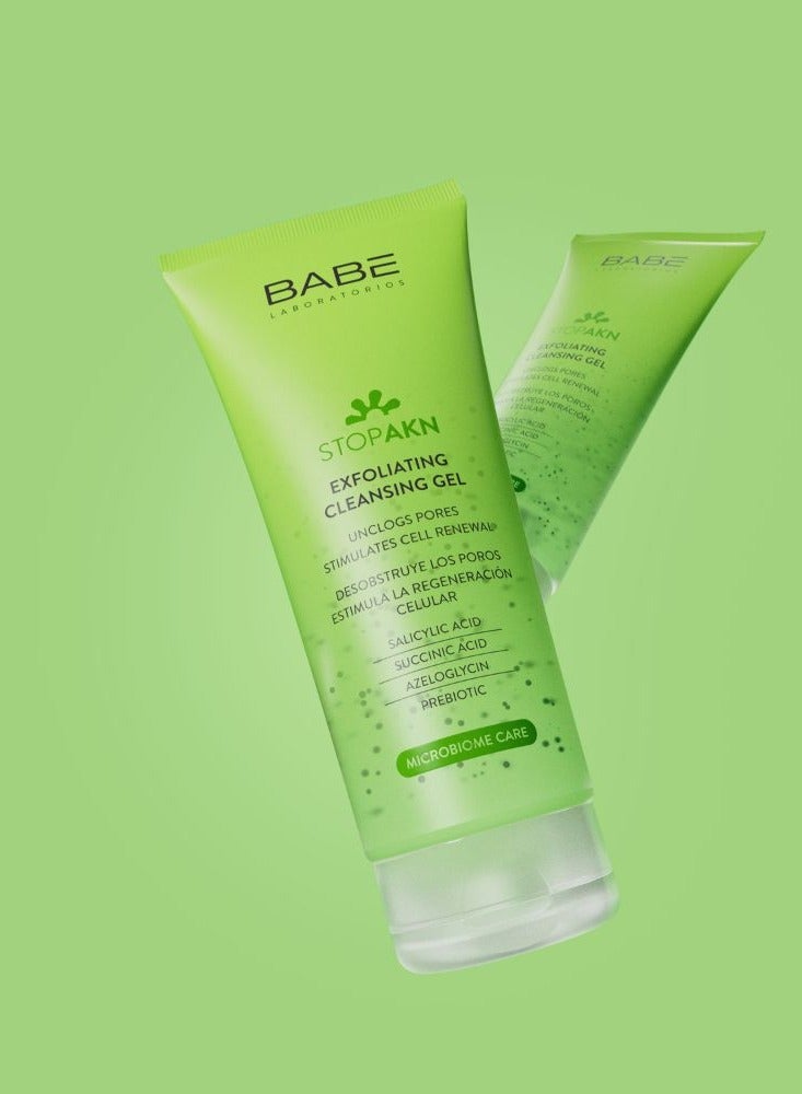 باب لابوراتوريوس جل التنظيف والتقشير من بابي ستوب إيه كي إن لفتح المسام 200 مل - Image 4