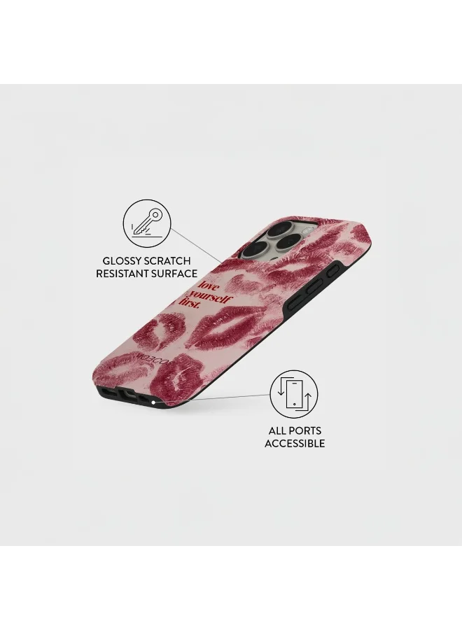 Mobcos iPhone 16 Pro Max Self Love Mobcos iPhone 16 Pro Max Self Love Premium Case Compatible with Hybrid Dual-Layer Hard Shell + Silicone Protection - Scratch-Resistant Shockproof Mobile Cover  | Best Price UAE